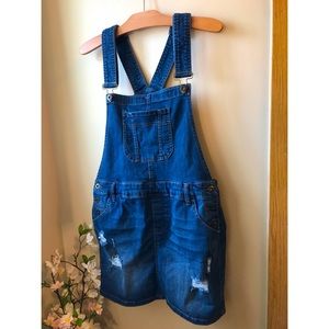 Wax Jean Overall Dress